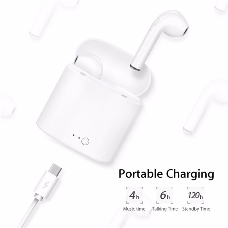 i7S Bluetooth Earphone Headset Mini Earbud With Microphone i7S Bluetooth Earphone Headset Mini Earbud With Microphone