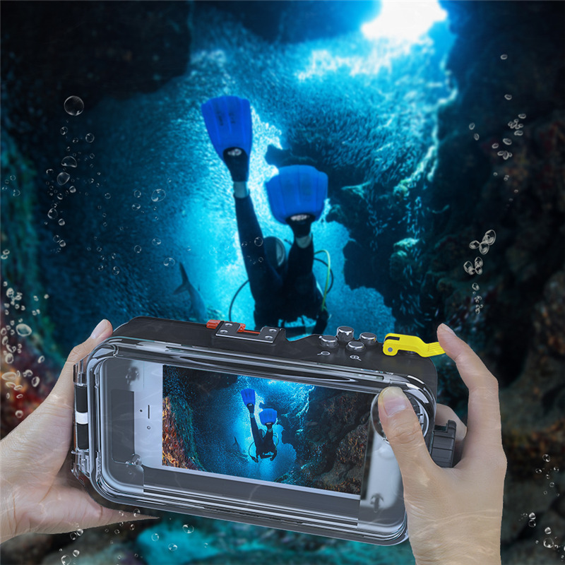 40M Meikon Waterproof Case Housing iPhone Huawei Samsung Smartphone 40M Meikon Waterproof Case Housing iPhone Huawei Samsung Smartphone