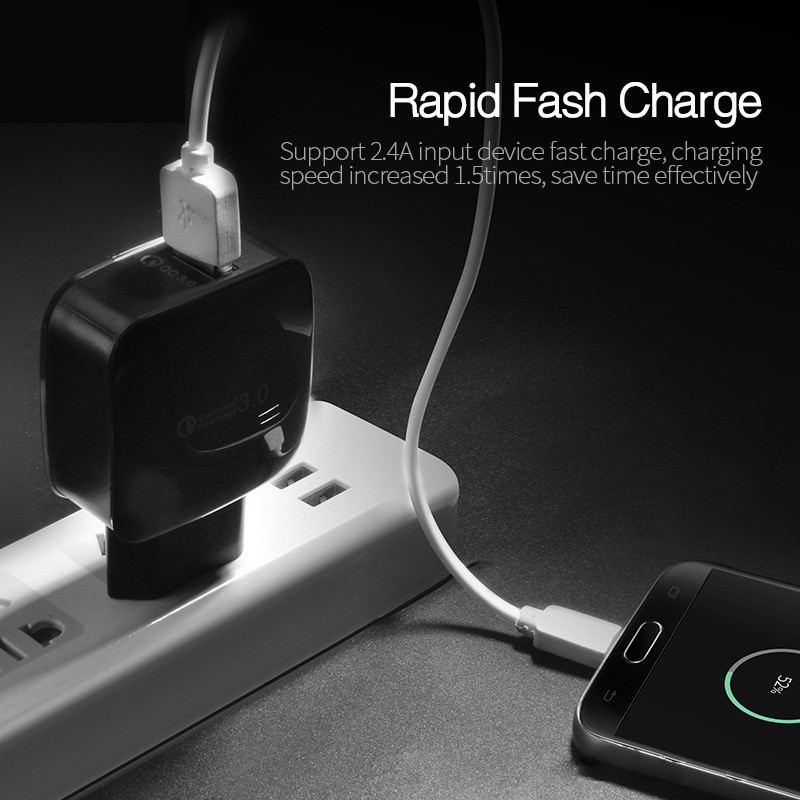 Quick Charge QC 3.0 USB Wall Fast Travel Charger
