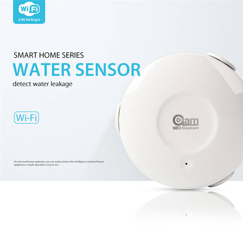 NEO Smart Wi-Fi Water Sensor Flood and Leak Detector