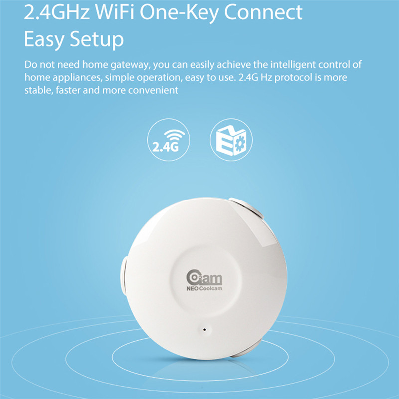 NEO Smart Wi-Fi Water Sensor Flood and Leak Detector