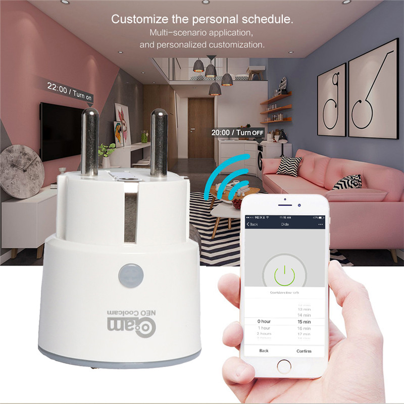 NEO Coolcam 16A WiFi Smart Plug Wireless Smart Outlet