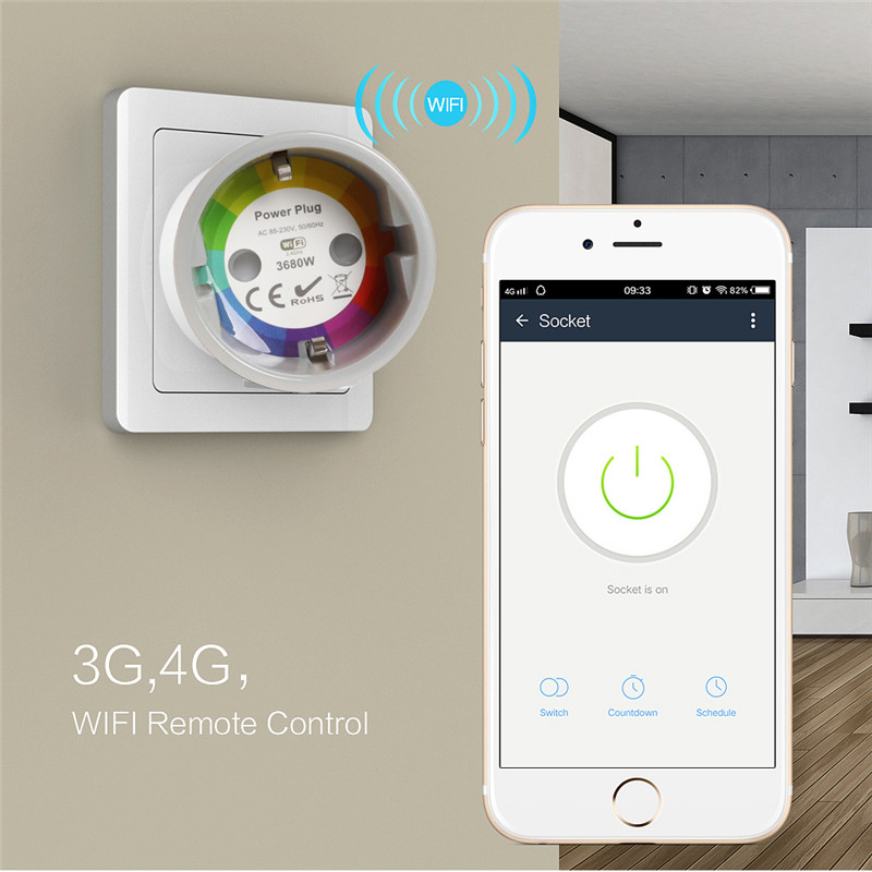 NEO Coolcam 16A WiFi Smart Plug Wireless Smart Outlet