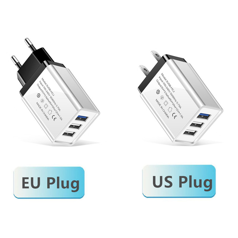 5V2A 3U USB Charger EU US Adapter traverl charger
