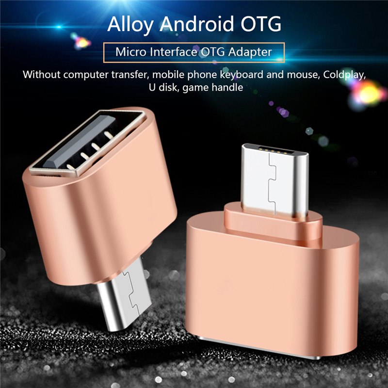 OTG Cable Adapter Micro USB Converter To USB port Mobile Phone