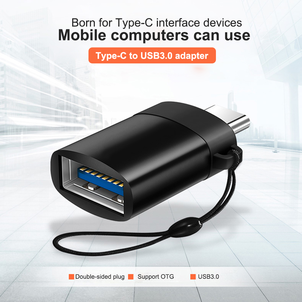 USB 3.0 To Type-c OTG Adapter Fast Charge Data Converter