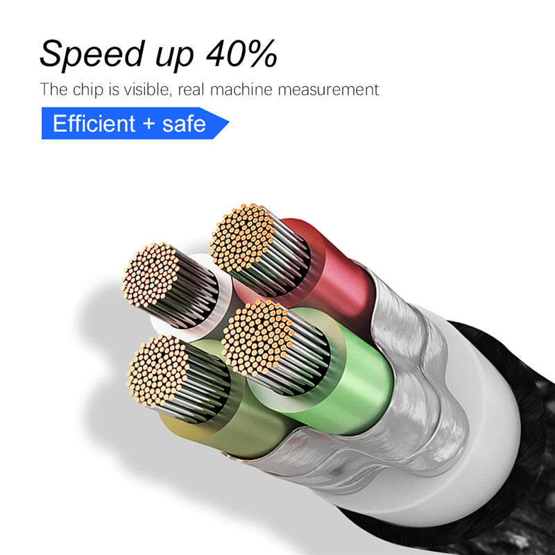 90 Degree Fast Charging Micro USB Data Cable Mobile phone