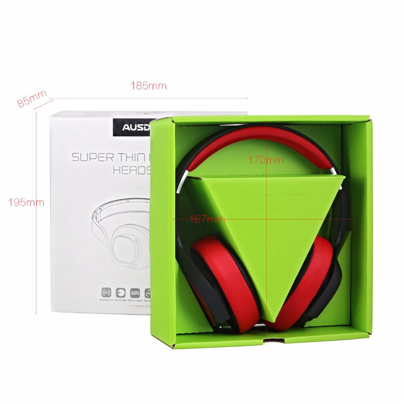 M08 Wired Wireless Bluetooth Headphones Foldable Deep Bass Stereo Headset