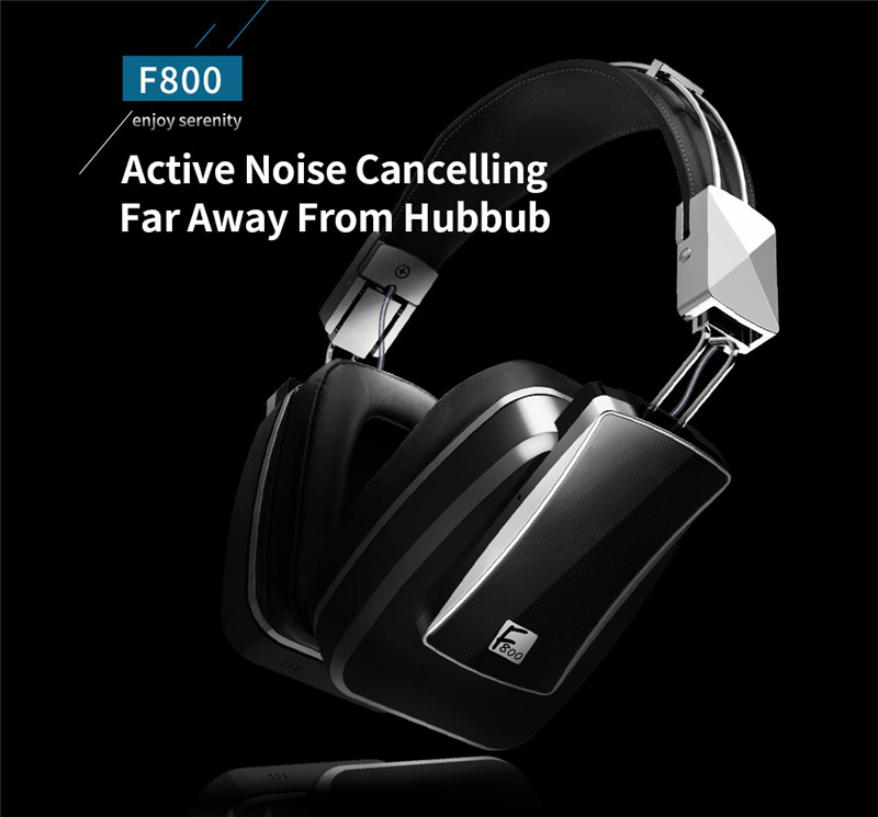 F800 Active Noise Cancelling Wireless Headphone Bluetooth Headset