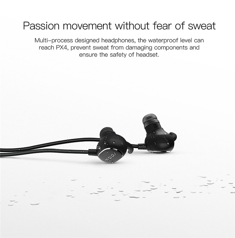 IPX4 bluetooth 4.1 wireless sports earphones