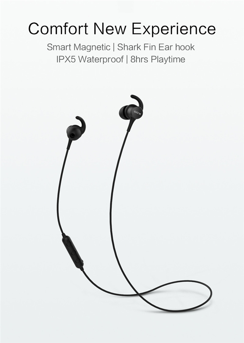 M1S magnetic V4.2 chip bluetooth IPX5 wireless sport earphone