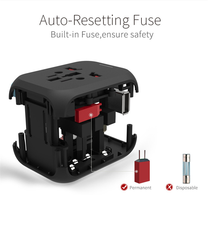 Travel Charger Adapter Plug 4 USB Ports Electrical Socket US UK EU AU Travel Charger Adapter Plug 4 USB Ports Electrical Socket US UK EU AU