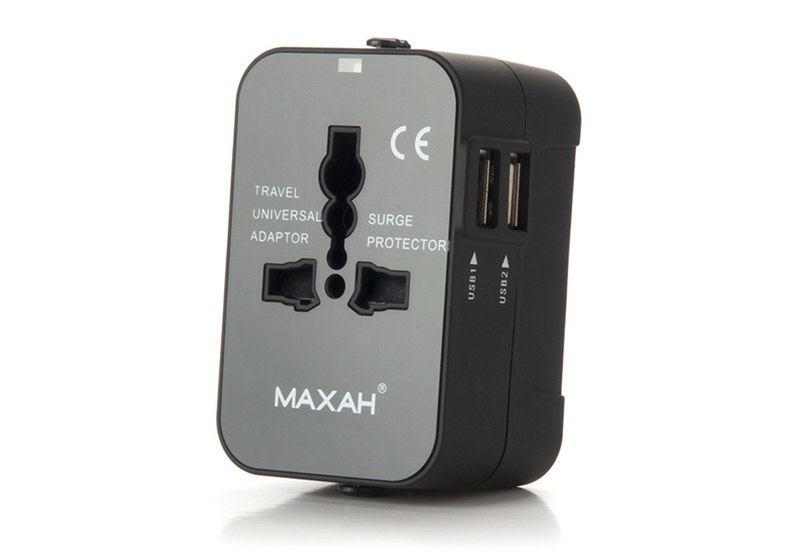 Travel Charger Adapter US UK EU AU Wall Plug Dual USB Ports