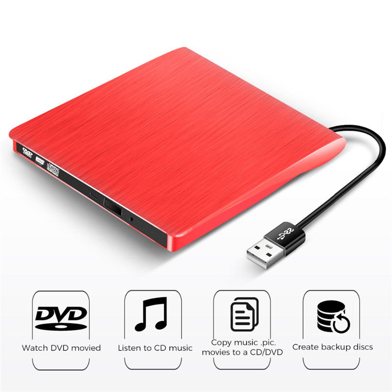 External Drive DVD-ROM CD-RW DVD-RW Burner 2.0 Mac PC