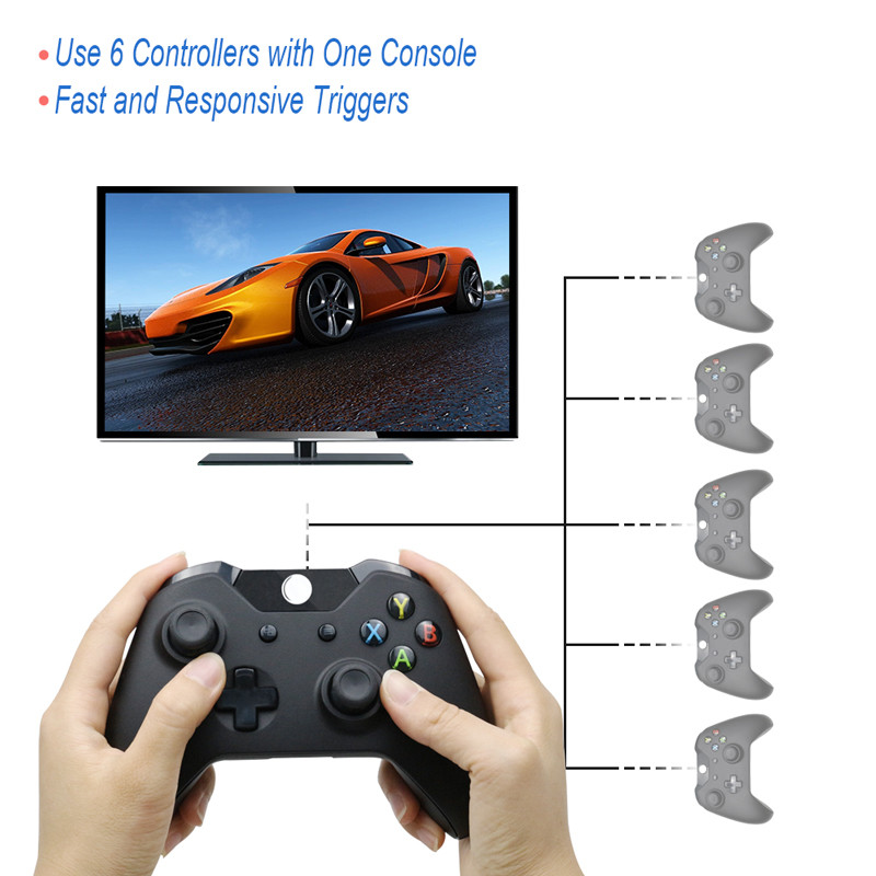 Wireless Controller Xbox One Slim Console Gamepad PC Joystick
