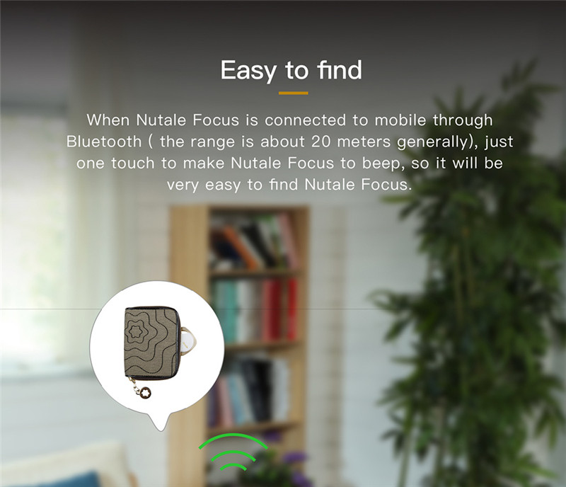 NUT Smart key Finder Mini Nutale Focus F9Itag Bluetooth Tracker