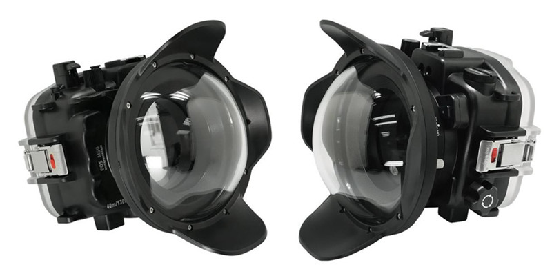 Canon M50/M50 II waterproof case fisheye dome port
