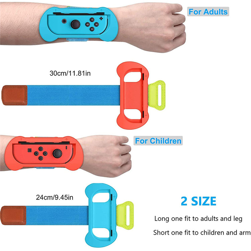 2 in 1 just dance wrist band for nintendo switch
