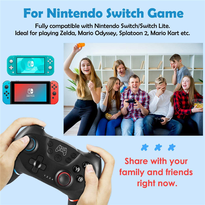 wireless gamepad video game controller For nintendo switch