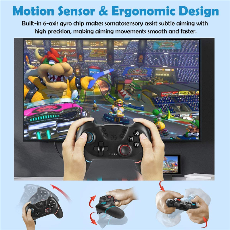 wireless gamepad video game controller For nintendo switch