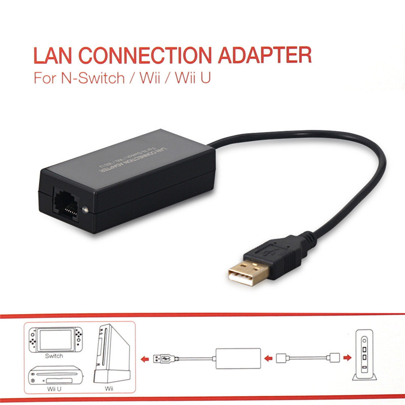 network lan connection adapter for nintendo switch