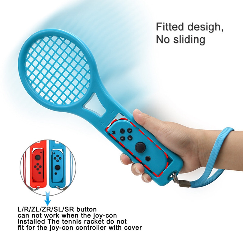 tennis racket handle holder for nintendo switch joy con