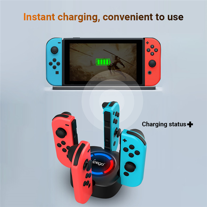 controller charging dock station for nintendo switch joy con