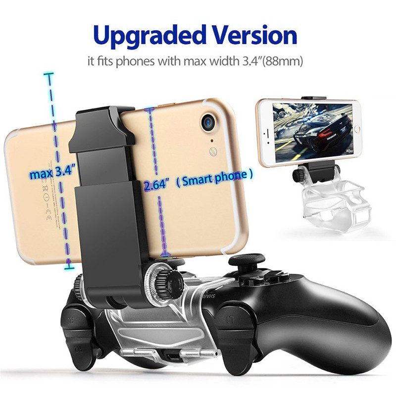 playstation PS4 game controller mobile phone clip clamp holder