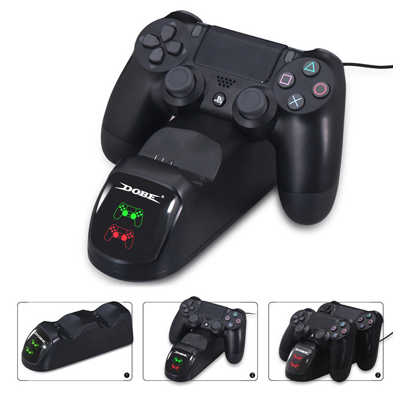 playstation PS4 controller charger dual charging station