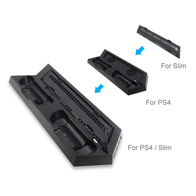 playstation PS4 cooling fan charging dock vertical stand