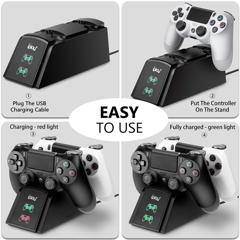 PS4 pro slim controller charger charging dock station