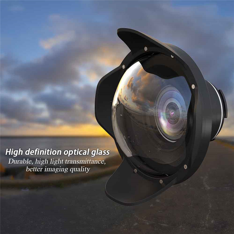 WA005-D Meikon wide angle dry lens dome for canon camera housing