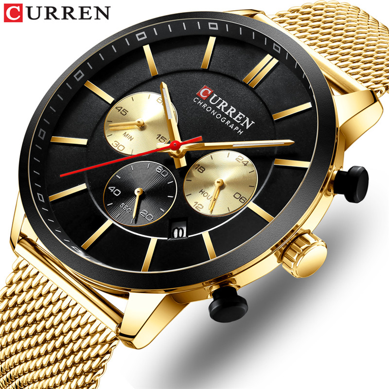 CURREN 8340 waterproof mens quartz watch