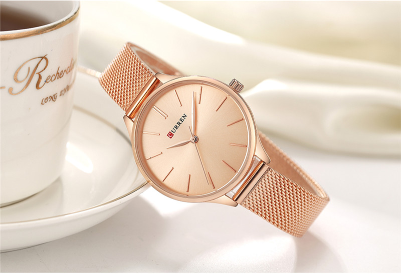 CURREN 9022 lady bracelet watch women quartz wristwatch