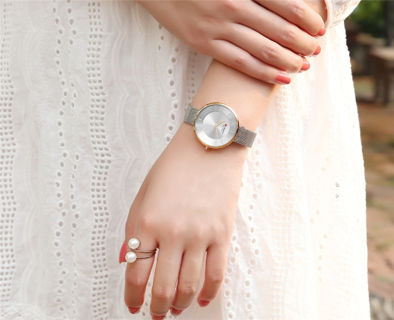 CURREN 9030 women's quartz watch lady bracelet watches CURREN 9030 women's quartz watch lady bracelet watches