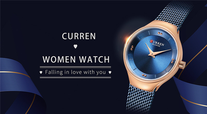 CURREN 9028 women's quartz watch bracelet watches