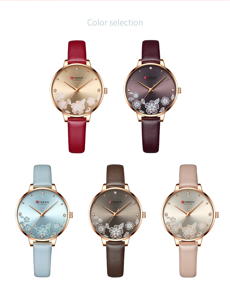 CURREN 9068 women's quartz watch bracelet watches