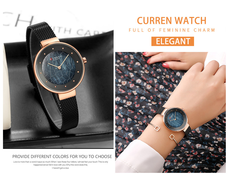 CURREN 9032 women quartz watch bracelet watches