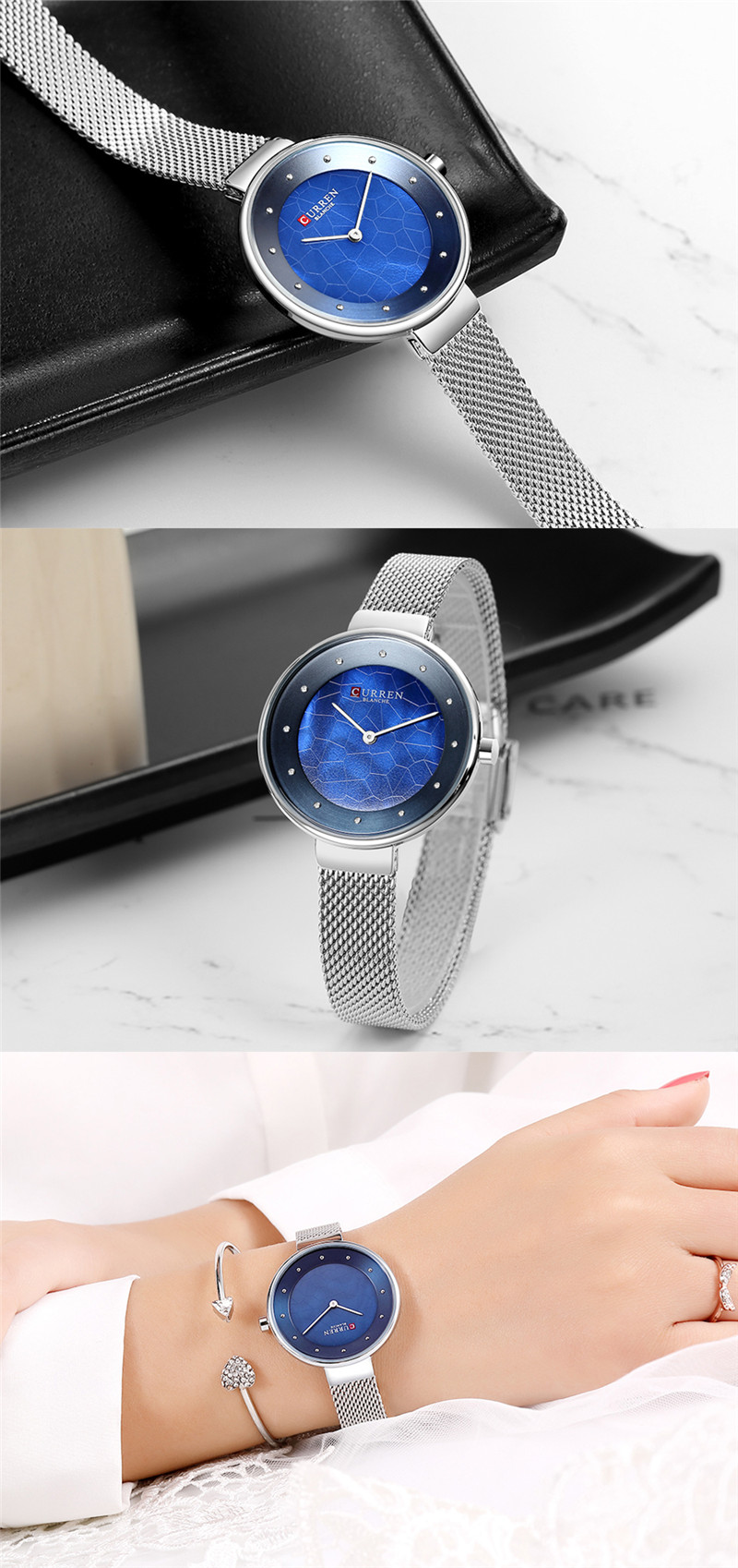 CURREN 9032 women quartz watch bracelet watches