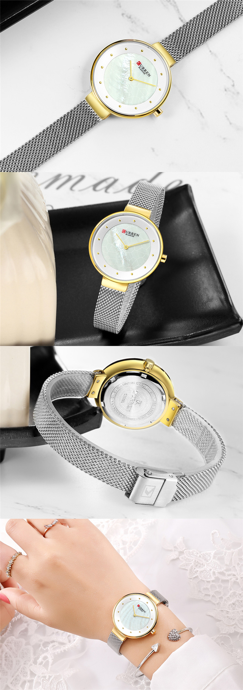 CURREN 9032 women quartz watch bracelet watches