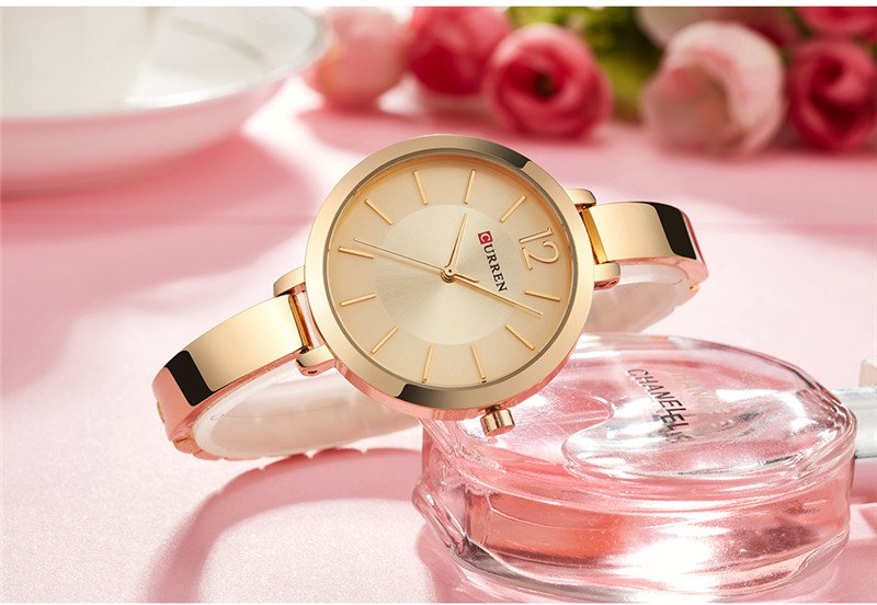 CURREN 9012 women quartz watch bracelet watches