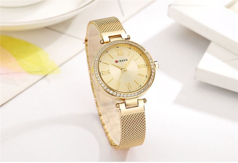 CURREN 9011 women quartz watch bracelet watches