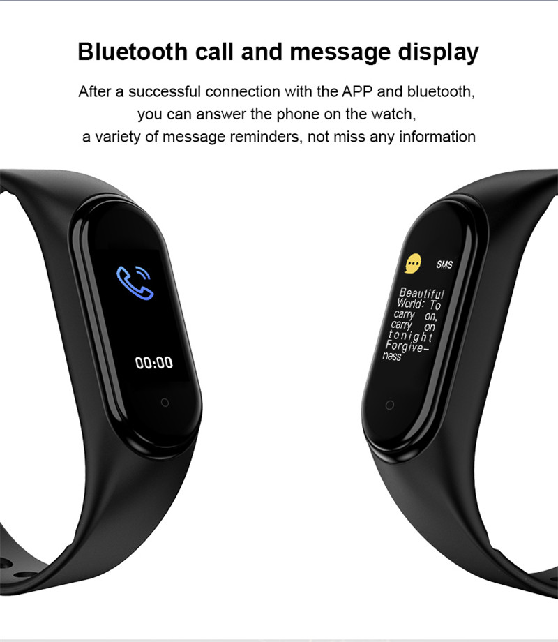 M5 smart watch bluetooth call sports bracelet