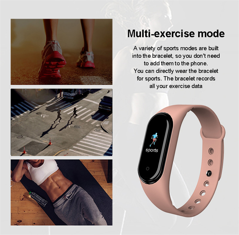 M5 smart watch bluetooth call sports bracelet