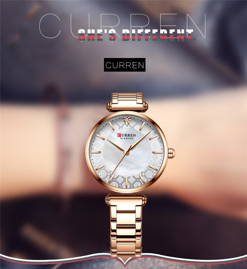 CURREN 9072 women quartz watch lady bracelet watches