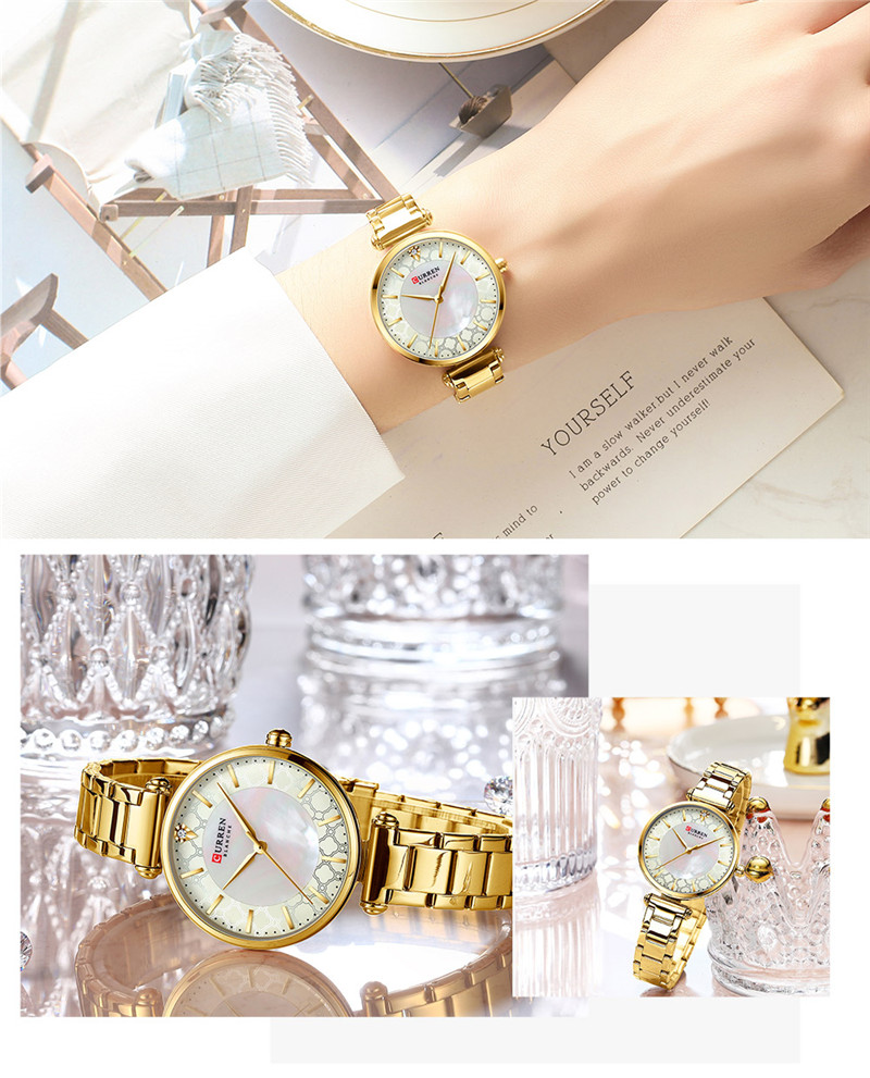 CURREN 9072 women quartz watch lady bracelet watches