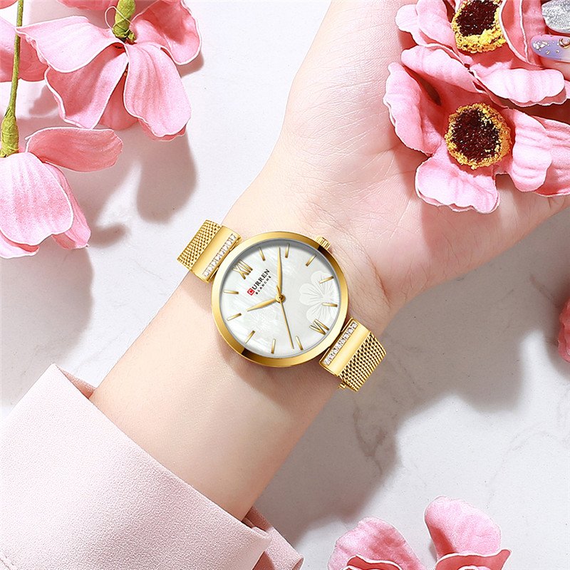 CURREN 9067 women quartz watch lady bracelet watches