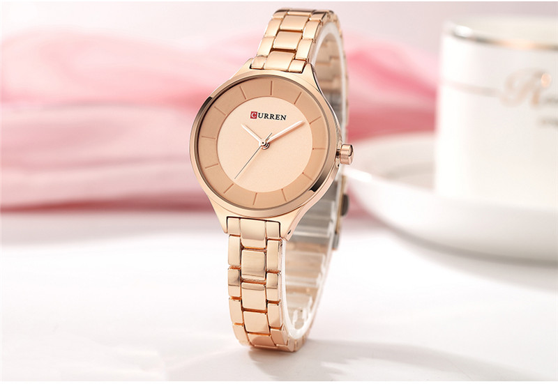 CURREN 9015 women quartz watch lady bracelet watches