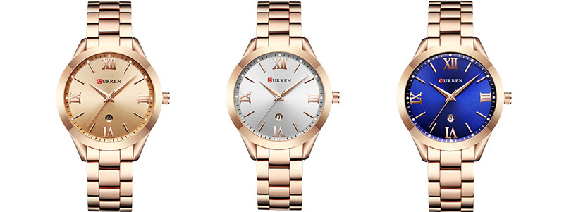 CURREN 9007 women quartz watch lady bracelet watches