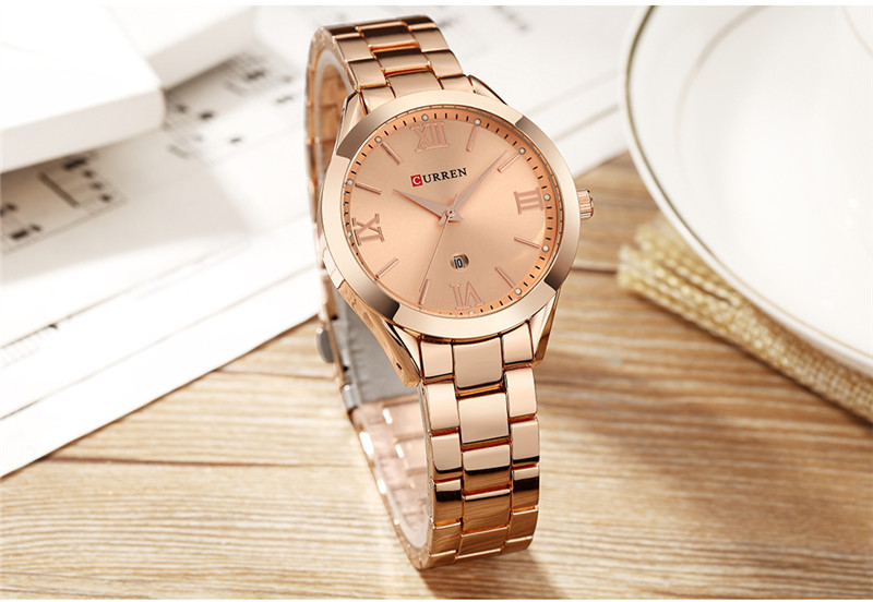 CURREN 9007 women quartz watch lady bracelet watches